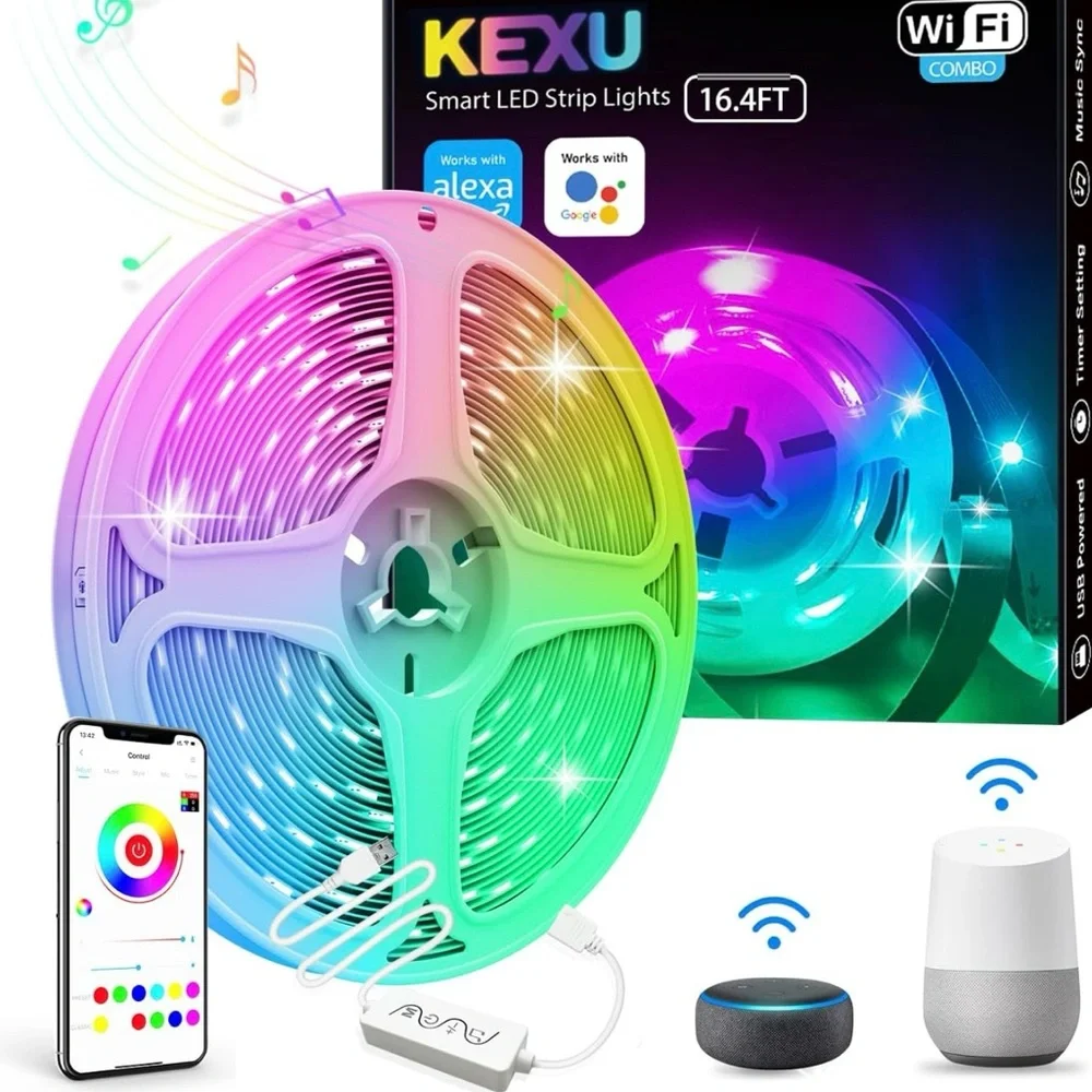 32.8ft Smart LED Strip Light
